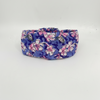 Purple Kalamkari Floral Print hairband