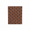 Brown Bagru Buti Print Fabric Notebook