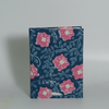 Indigo Floral Notebook Cover