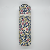 Off White Sanganeri Floral Print Bottle Cover