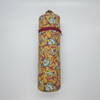 Mustard Kalamkari Floral Print Bottle Cover