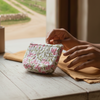 Pink Sanganeri Coin Pouch
