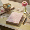 Pink Sanganeri Floral Print Notebook