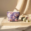 Lavender Abstract Print Mini Pouch