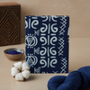 Blue Bagru Floral Print Notebook