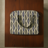 Ivory Ikat Weave Laptop Bag