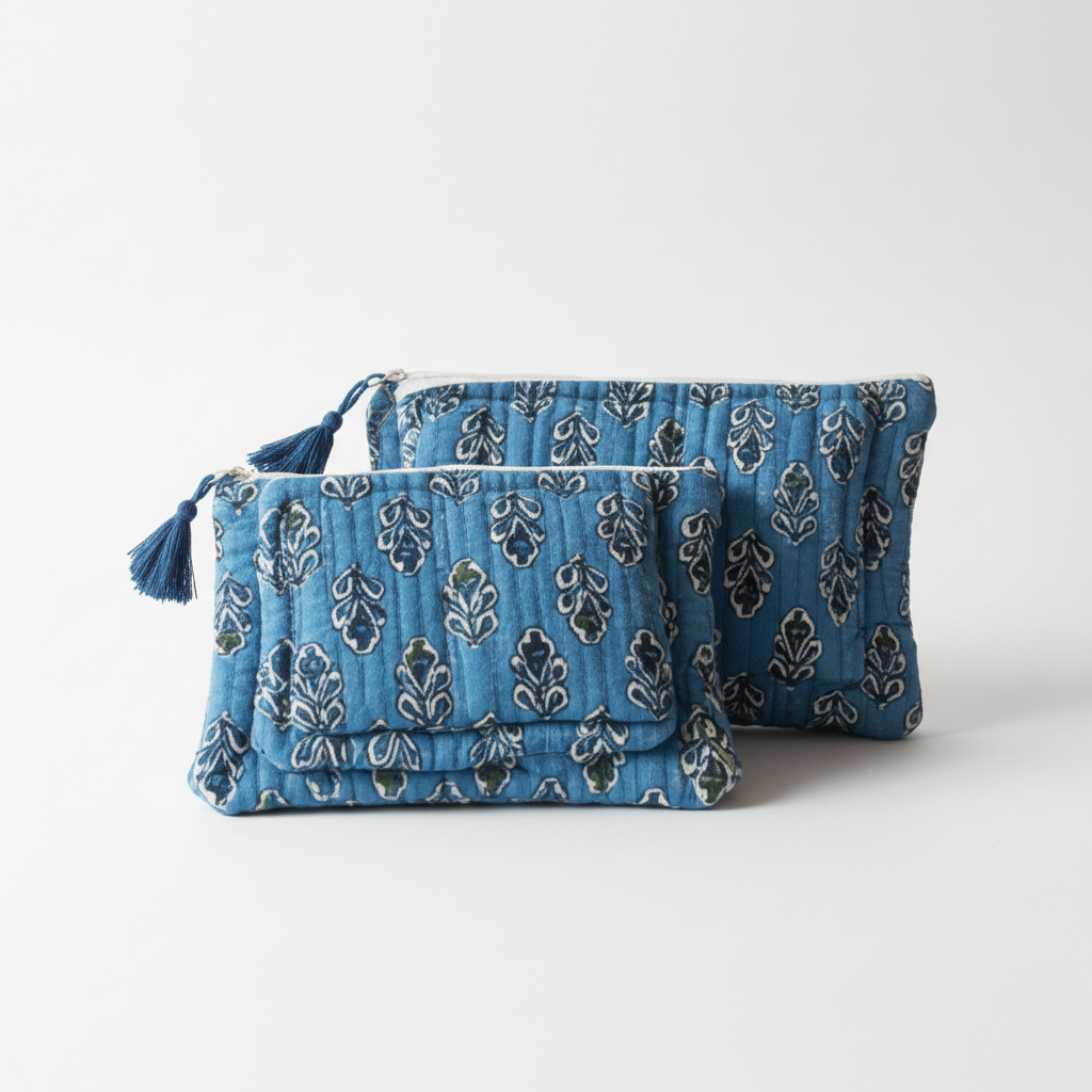 Handmade Set of 3 Pouches