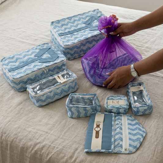 Skyblue Travel Organizer Set