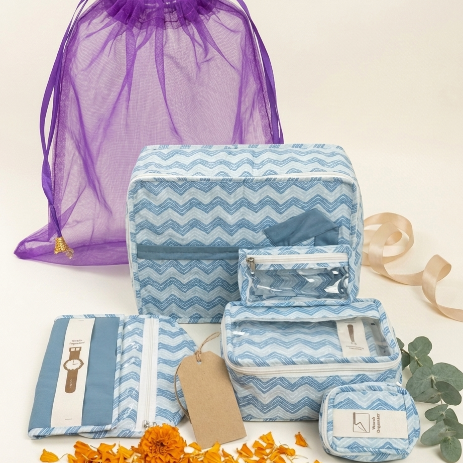 Skyblue Travel Organizer Set