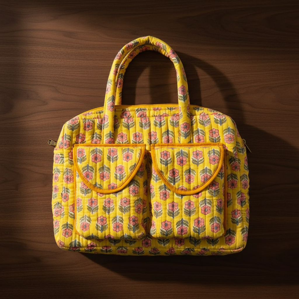 Quilting Handmade Laptop Bag