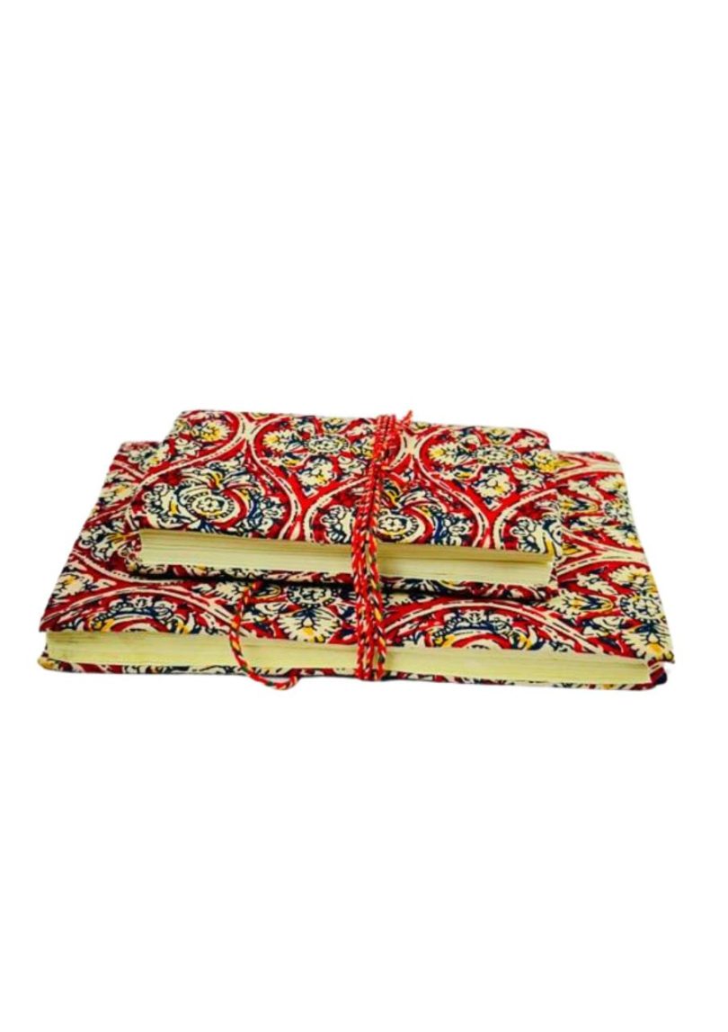 Handmade Fabric Diary Set - Image 2