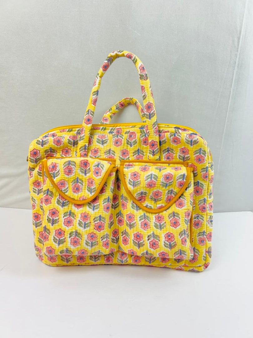 Quilting Handmade Laptop Bag