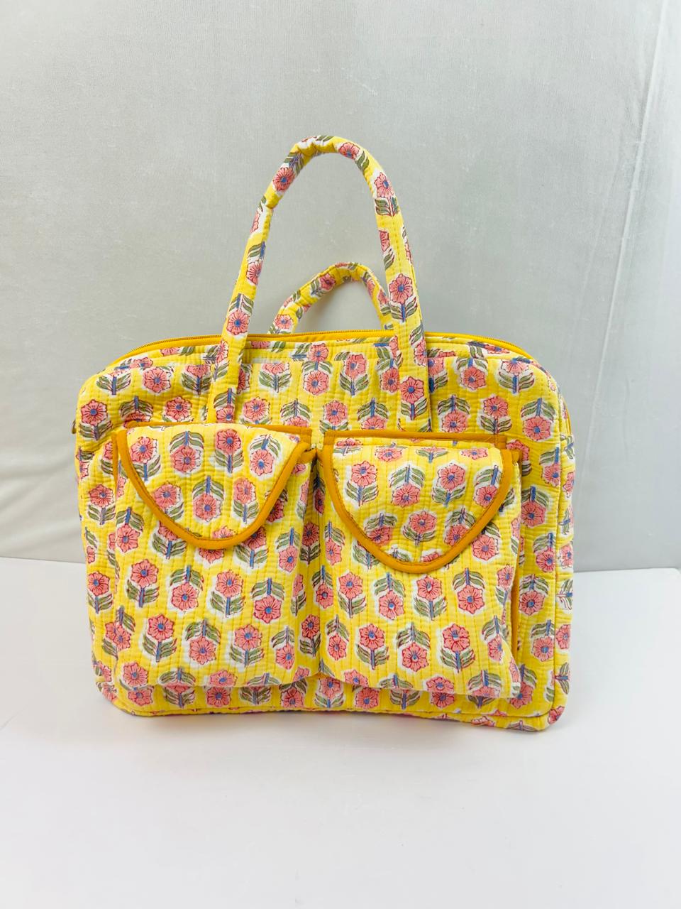 Quilting Handmade Laptop Bag